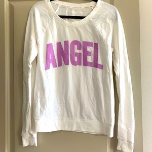 Victoria Secret Angel Sweatshirt
 Size Small
